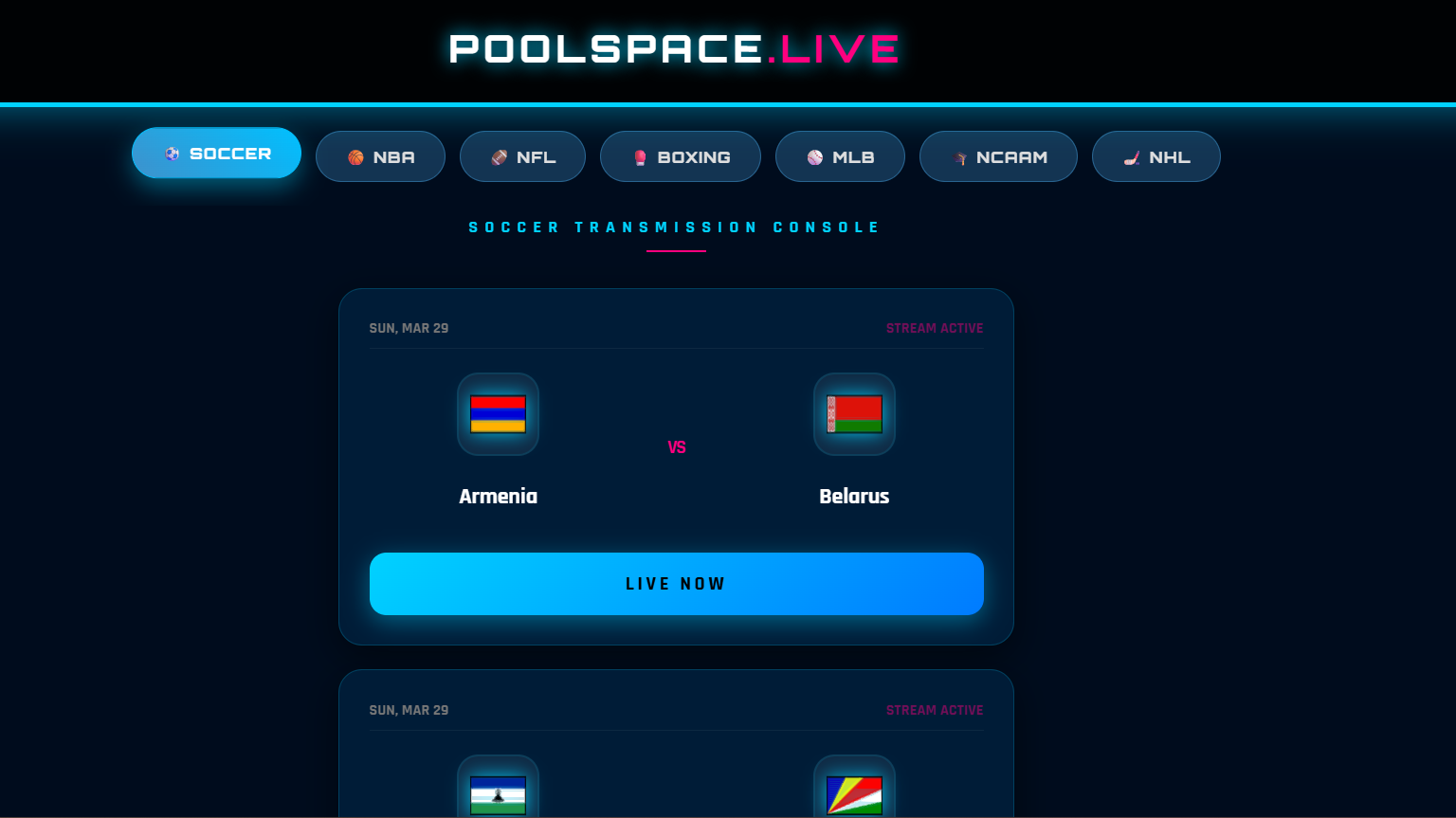 poolspace.live
